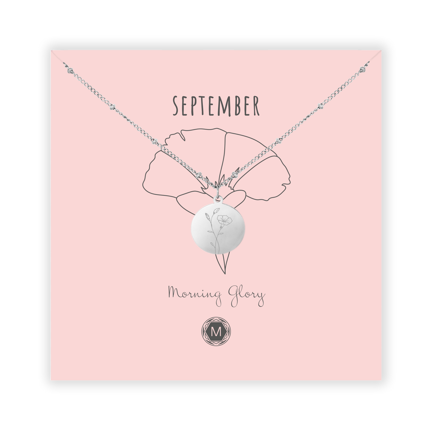 SEPTEMBER MORNING GLORY Necklace