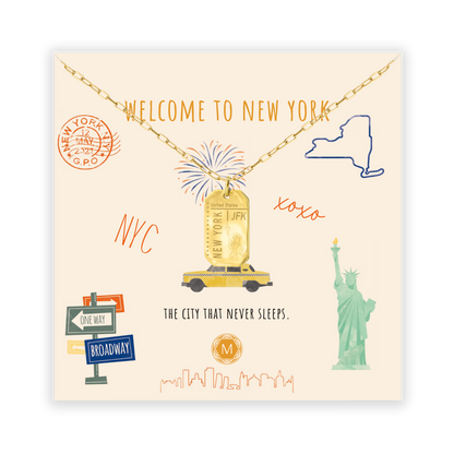 WELCOME TO NEW YORK Halskette