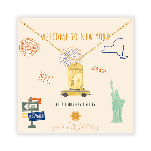 WELCOME TO NEW YORK Halskette