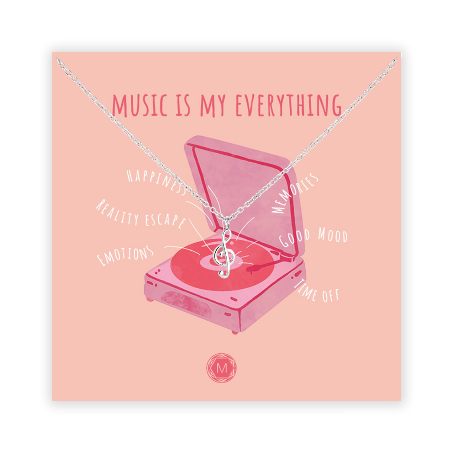 MUSIC IS MY EVERYTHING Halskette