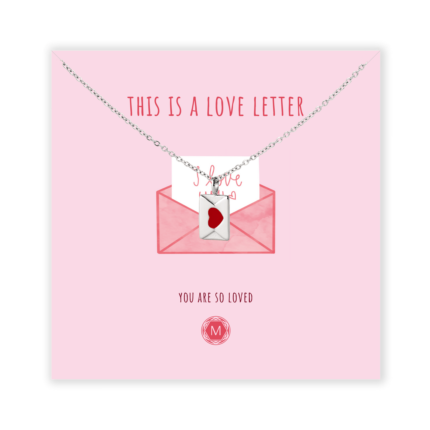 THIS IS A LOVE LETTER Halskette