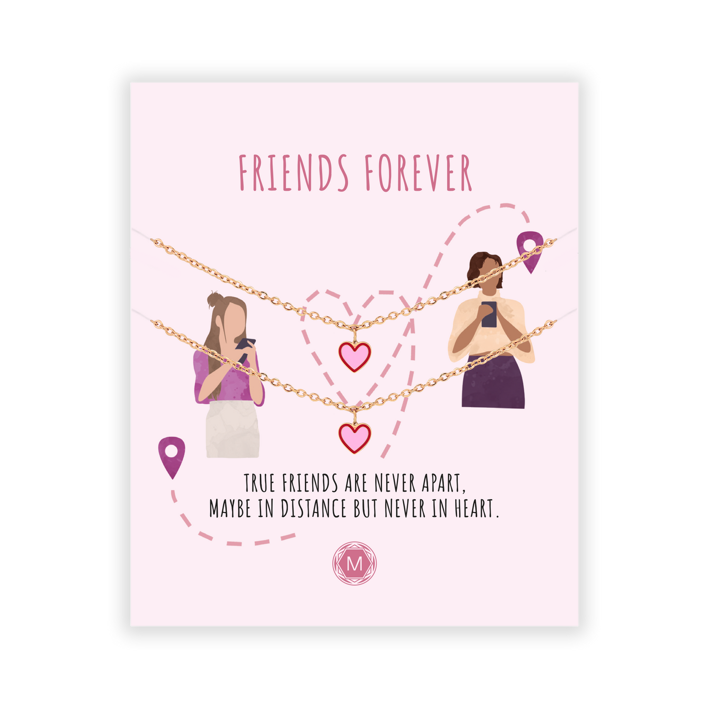 FRIENDS FOREVER II 2x Armband