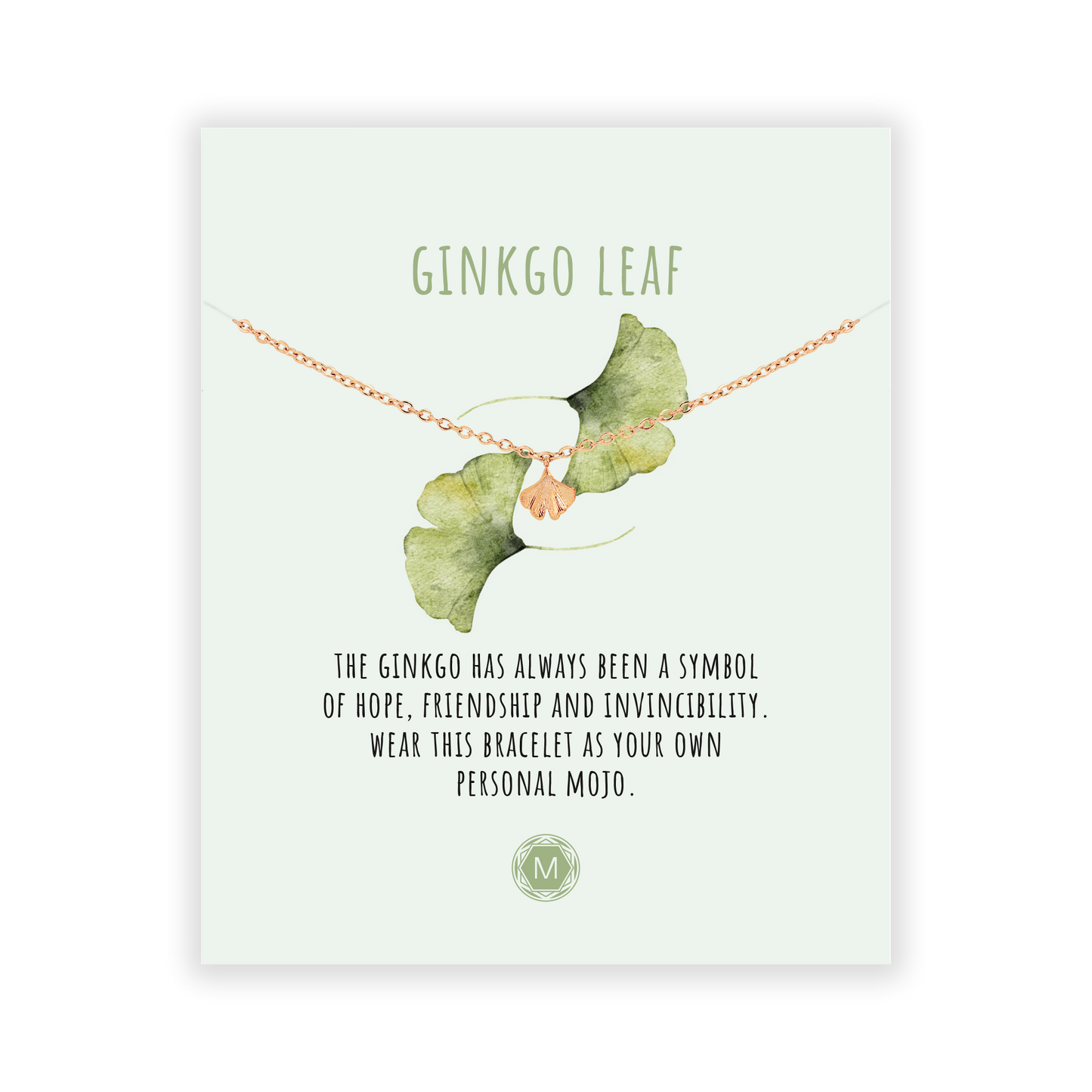 GINKGO LEAF Armband