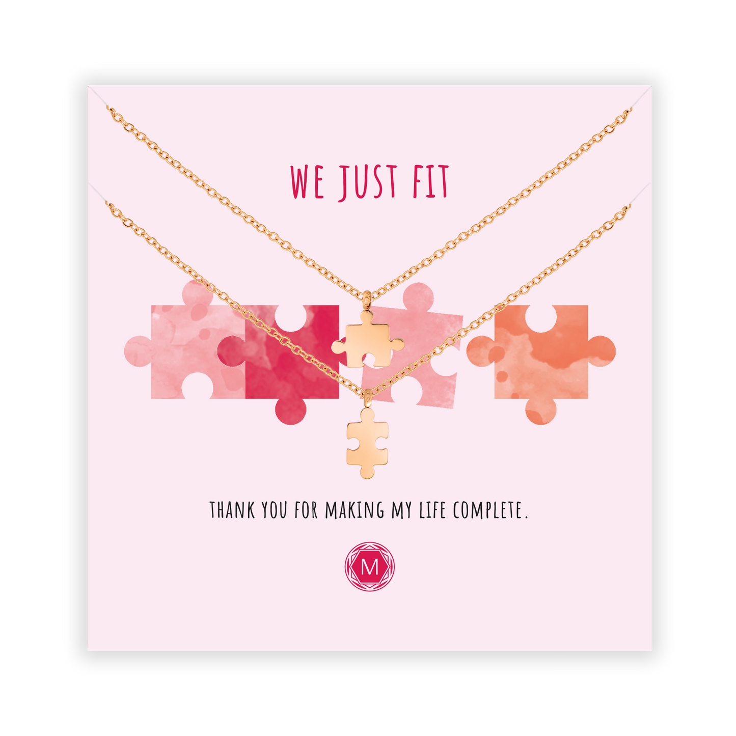 WE JUST FIT 2x Halskette