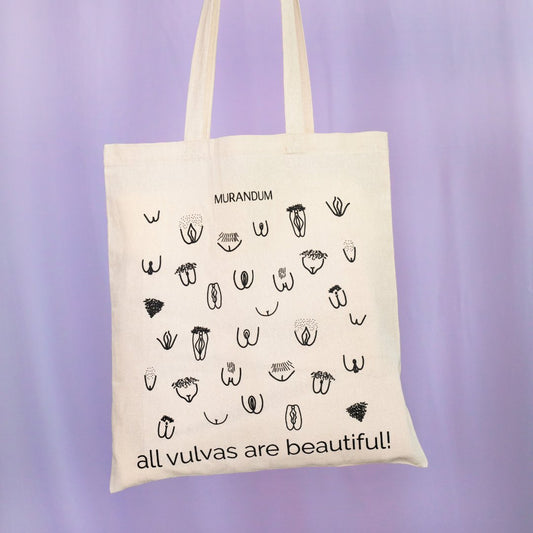 MUR Jutetasche - All vulvas are beautiful