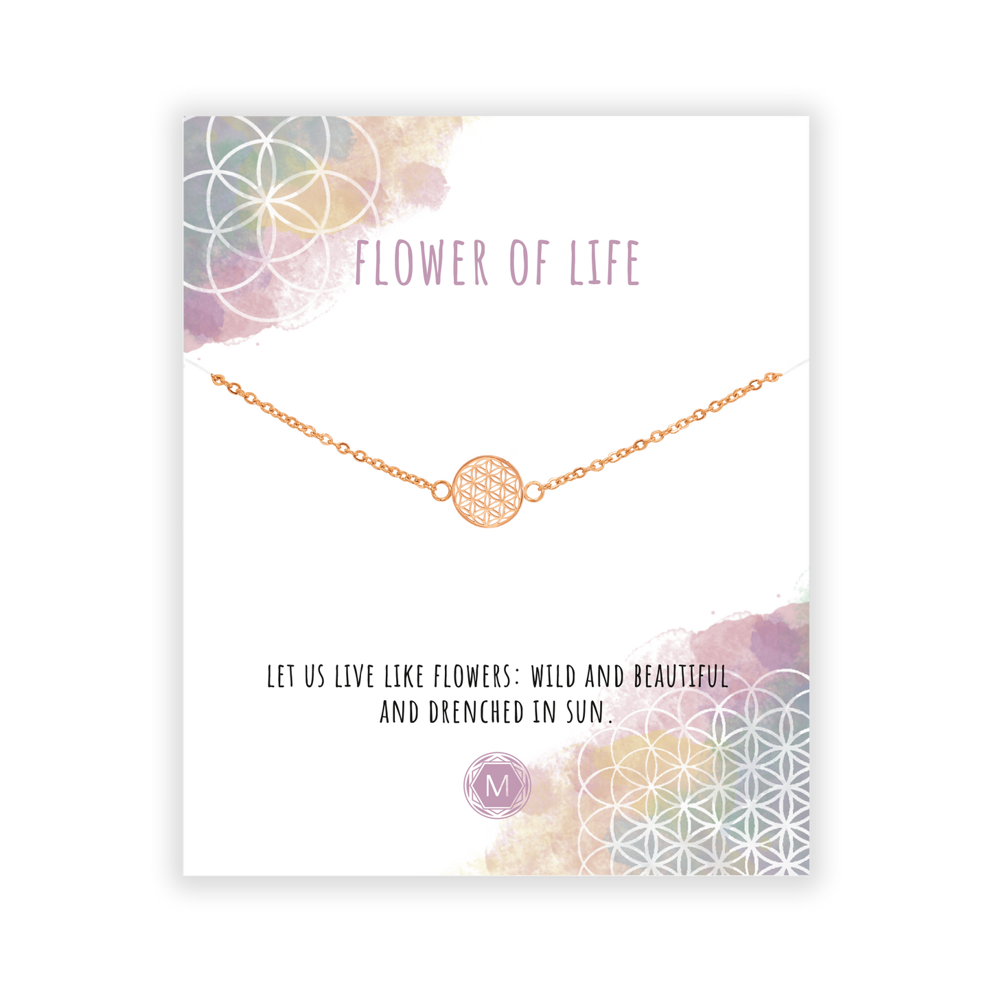 FLOWER OF LIFE Armband