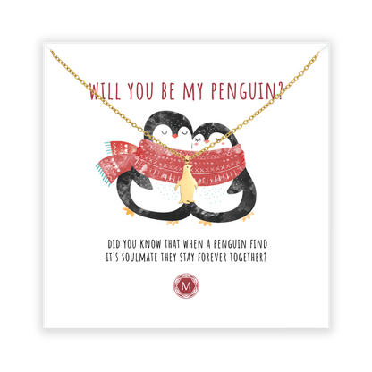 WILL YOU BE MY PENGUIN Halskette