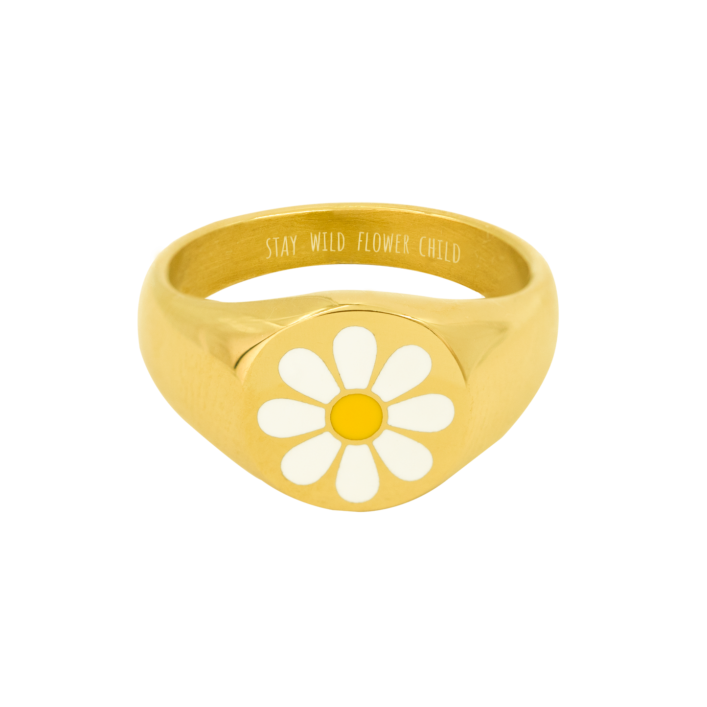 FLOWER CHILD Ring Gold