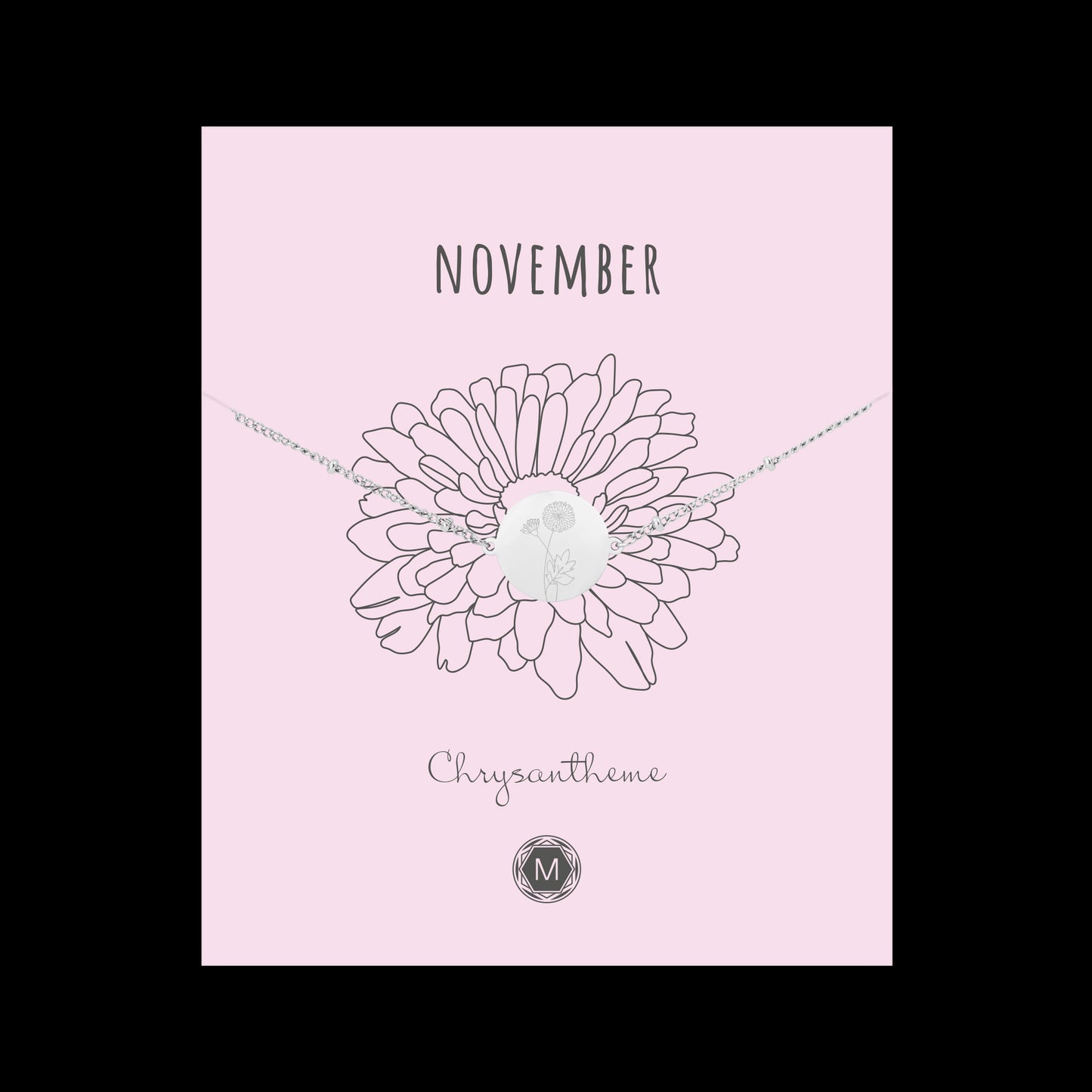 NOVEMBER CHRYSANTHEME Armband