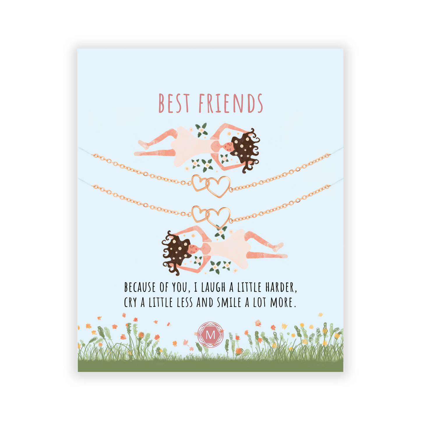 BEST FRIENDS 2x Armband II