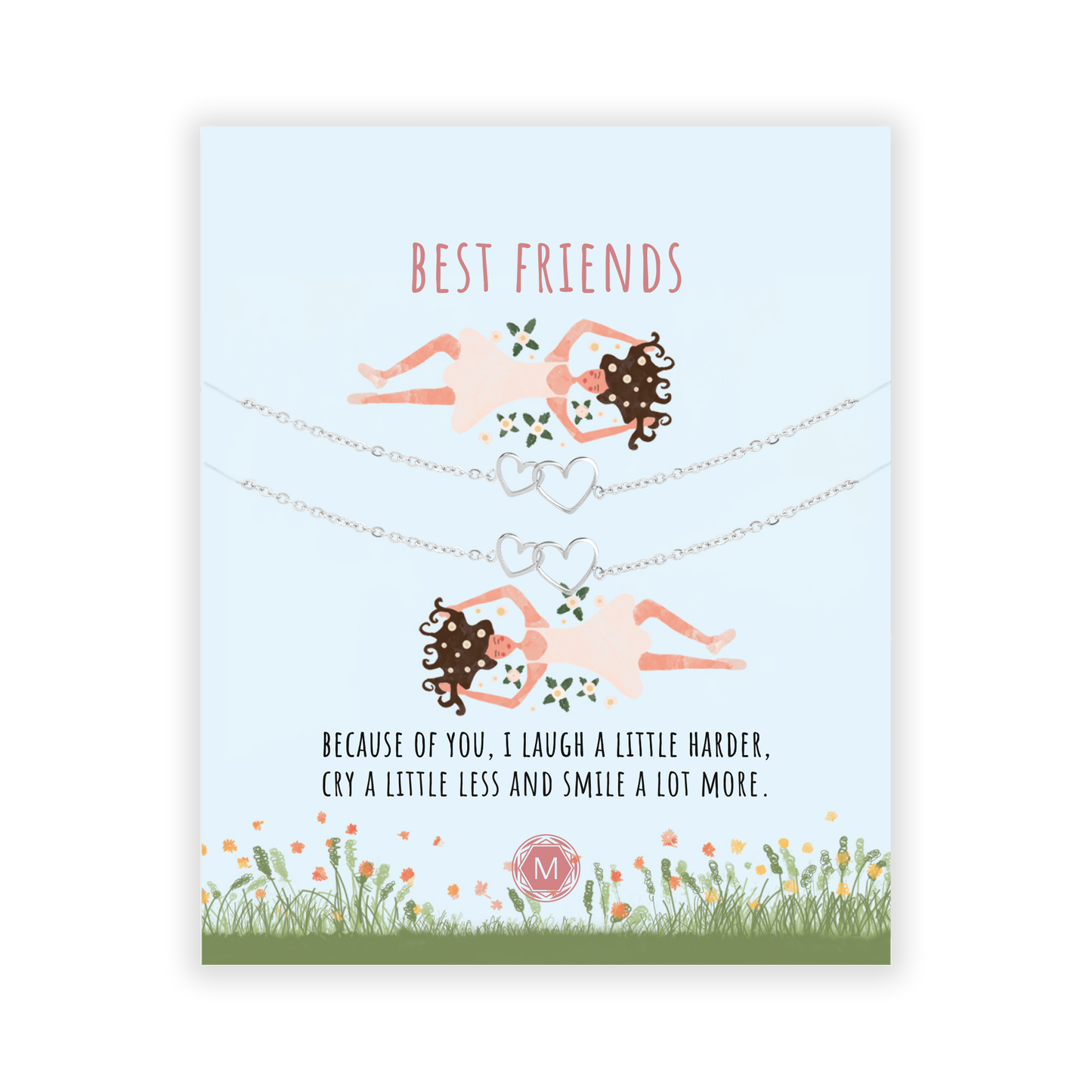 BEST FRIENDS 2x Armband II