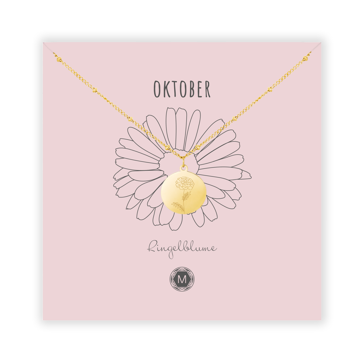 OKTOBER RINGELBLUME Halskette