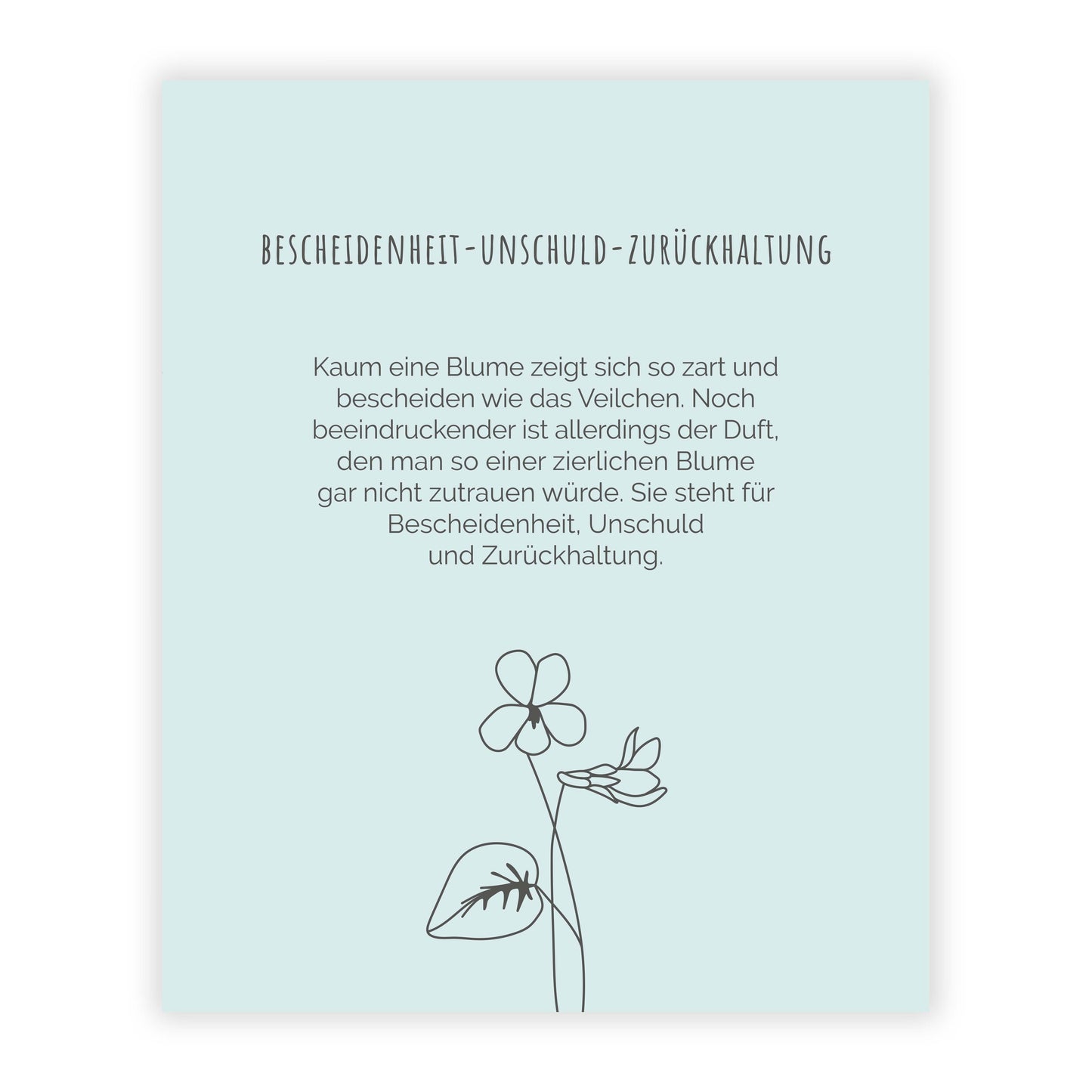 FEBRUAR VEILCHEN Armband