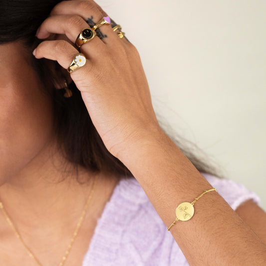 FEBRUAR VEILCHEN Armband