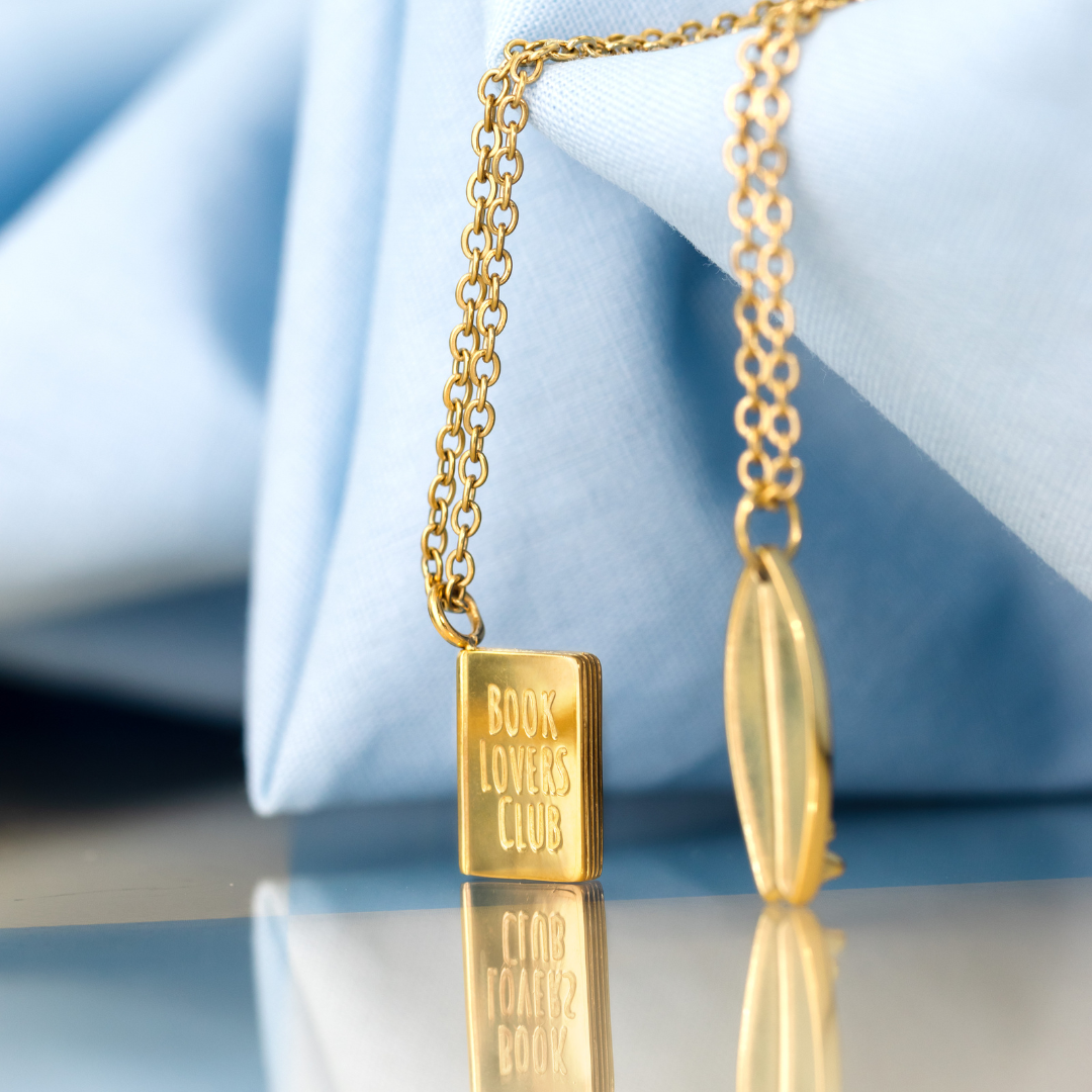 BOOK LOVERS CLUB Halskette