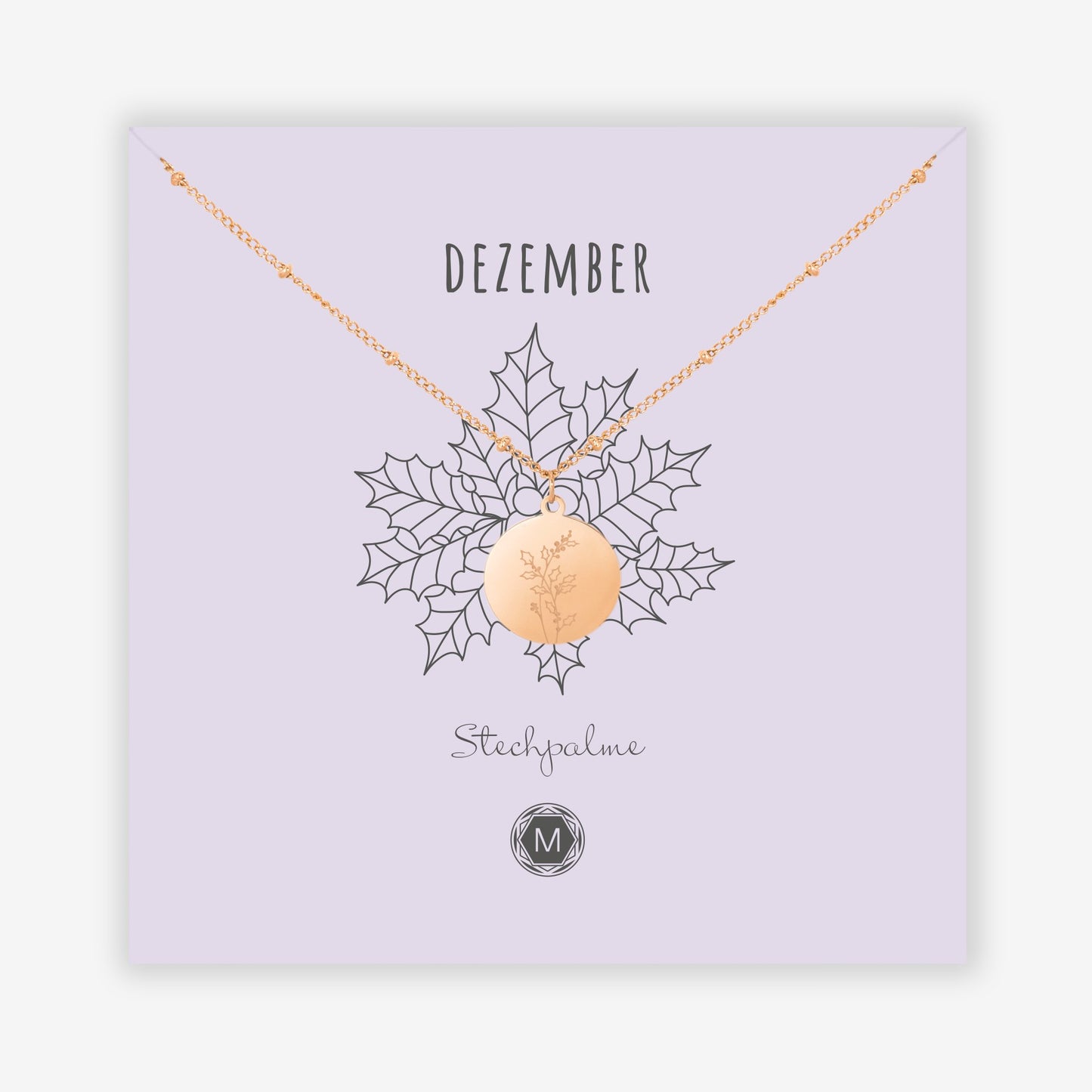 DEZEMBER STECHPALME Necklace
