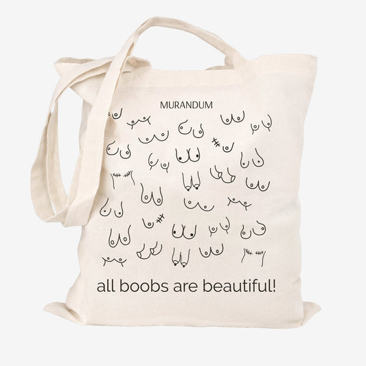 MUR Jutetasche - All boobs are beautiful