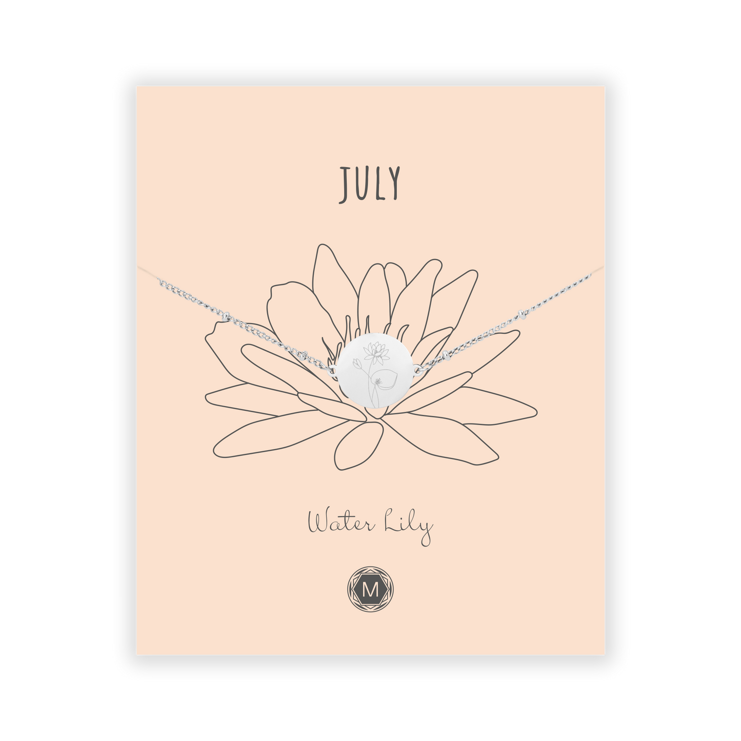 JULY WATER LILY Bracelet