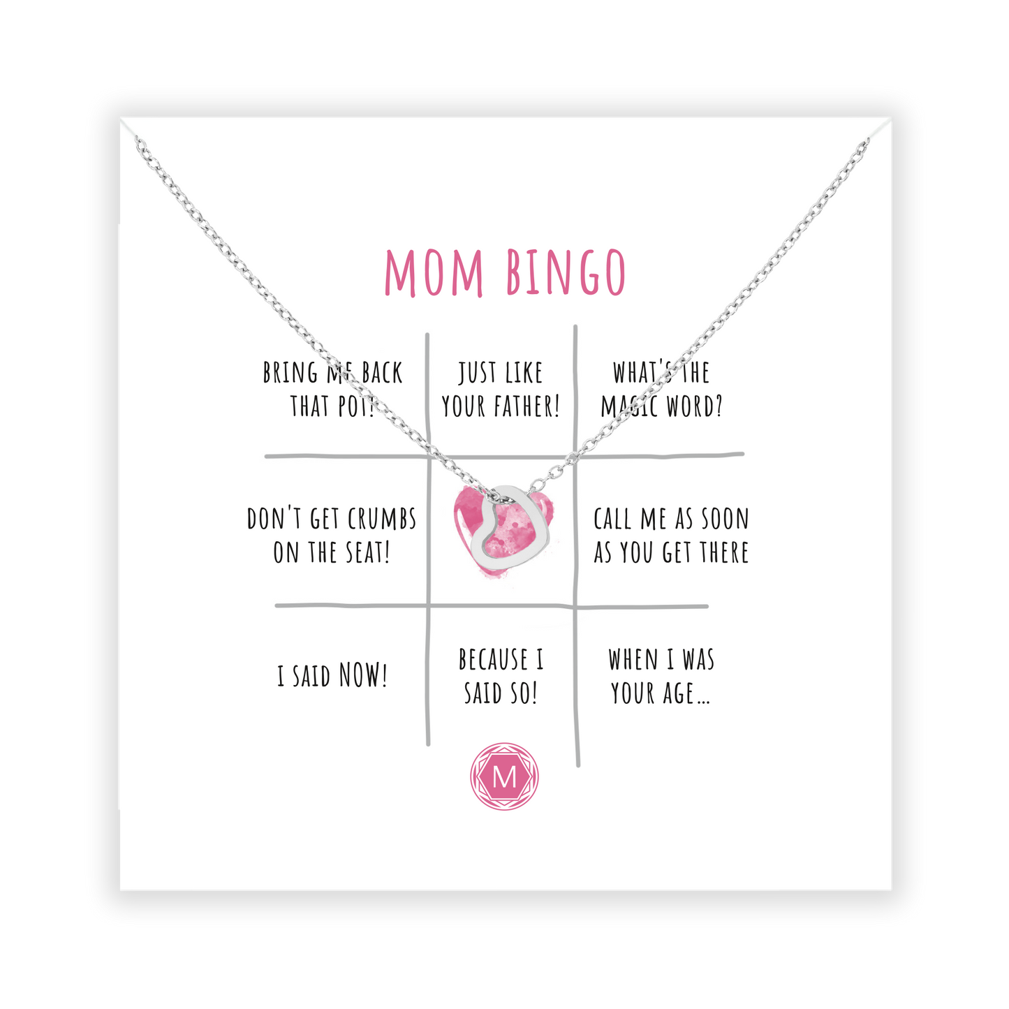 MOM BINGO Necklace
