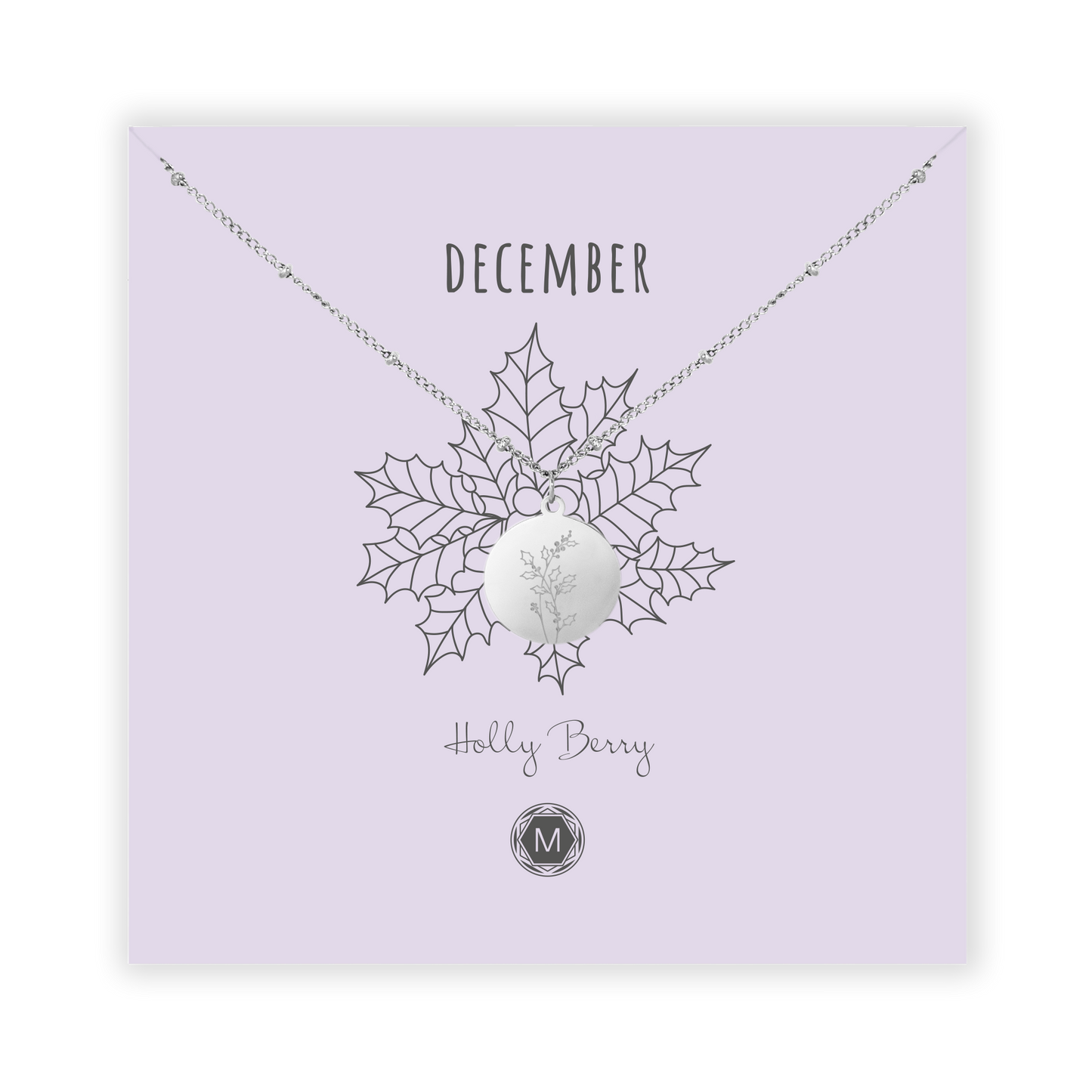 DECEMBER HOLLY Necklace