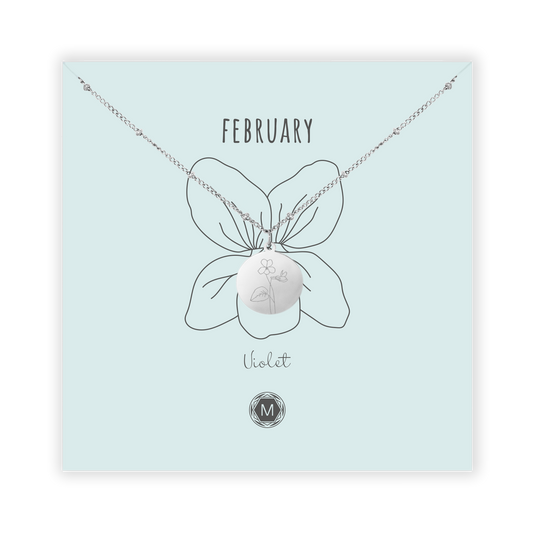 FEBRUARY VIOLET Necklace