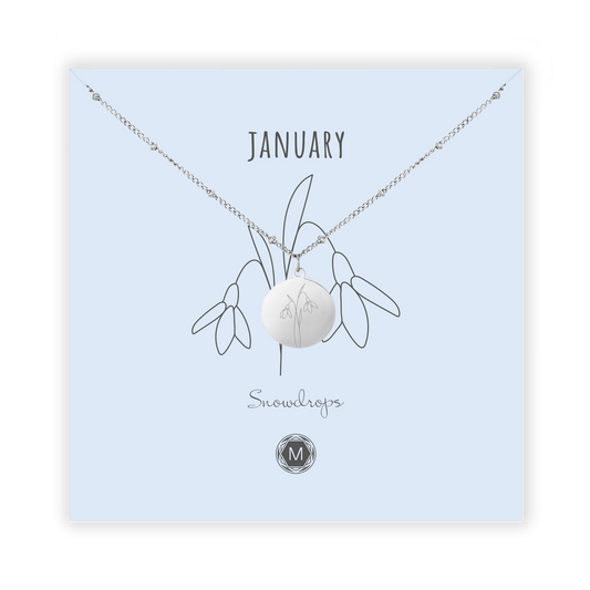 JANUARY SNOWDROP Necklace