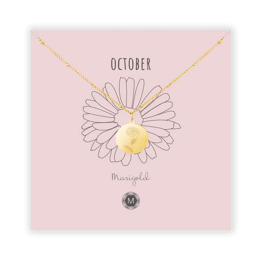 OCTOBER MARIGOLD Necklace