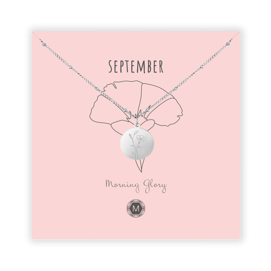 SEPTEMBER MORNING GLORY Necklace