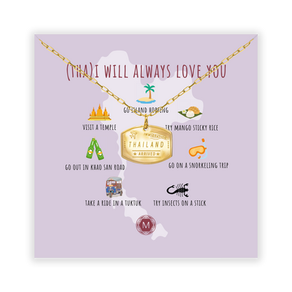 (THA) I WILL ALWAYS LOVE YOU Halskette
