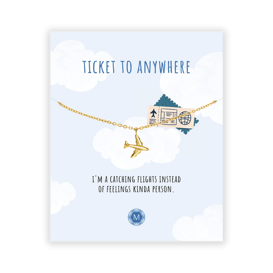 TICKET TO ANYWHERE Armband