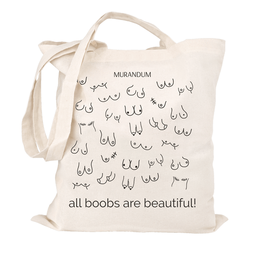 MUR Jutetasche - All boobs are beautiful