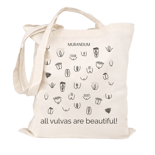 MUR Jutetasche - All vulvas are beautiful