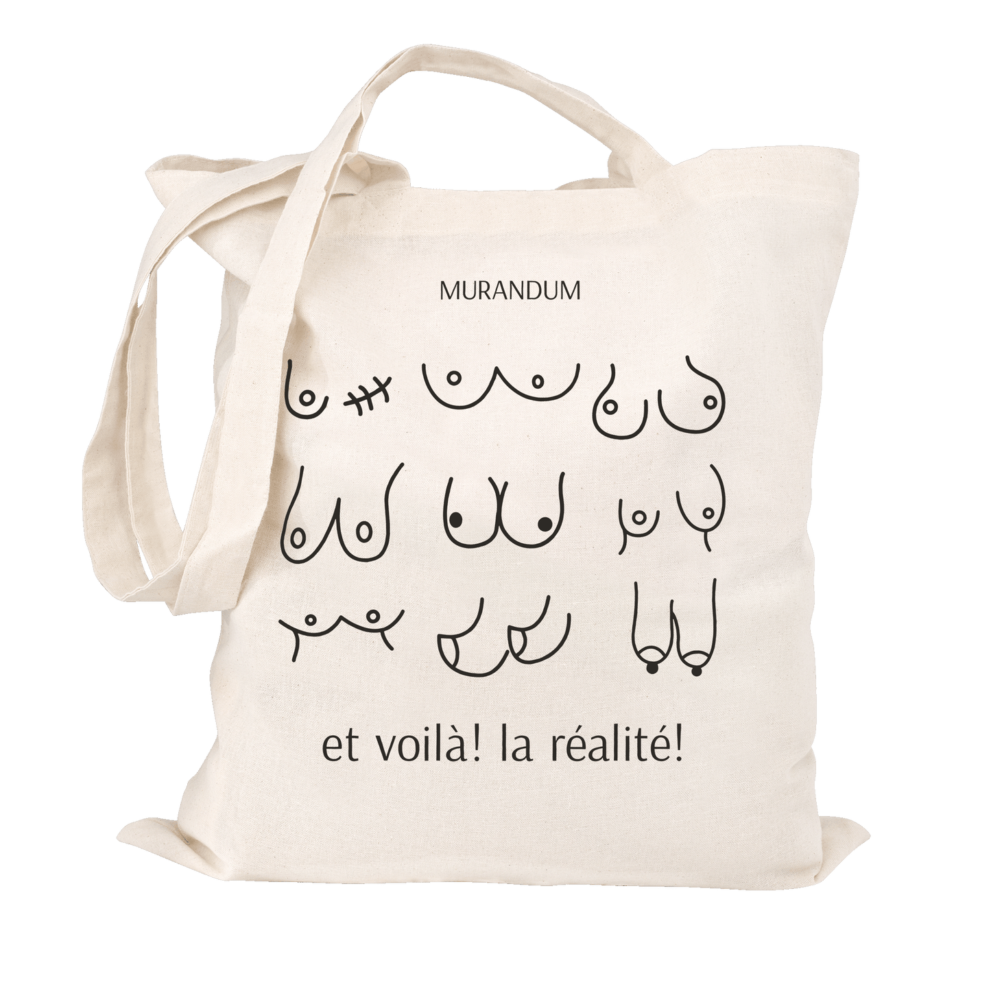 MUR Tote bag - Et voilà! La réalité!