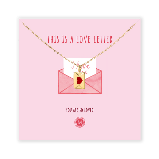 THIS IS A LOVE LETTER Necklace