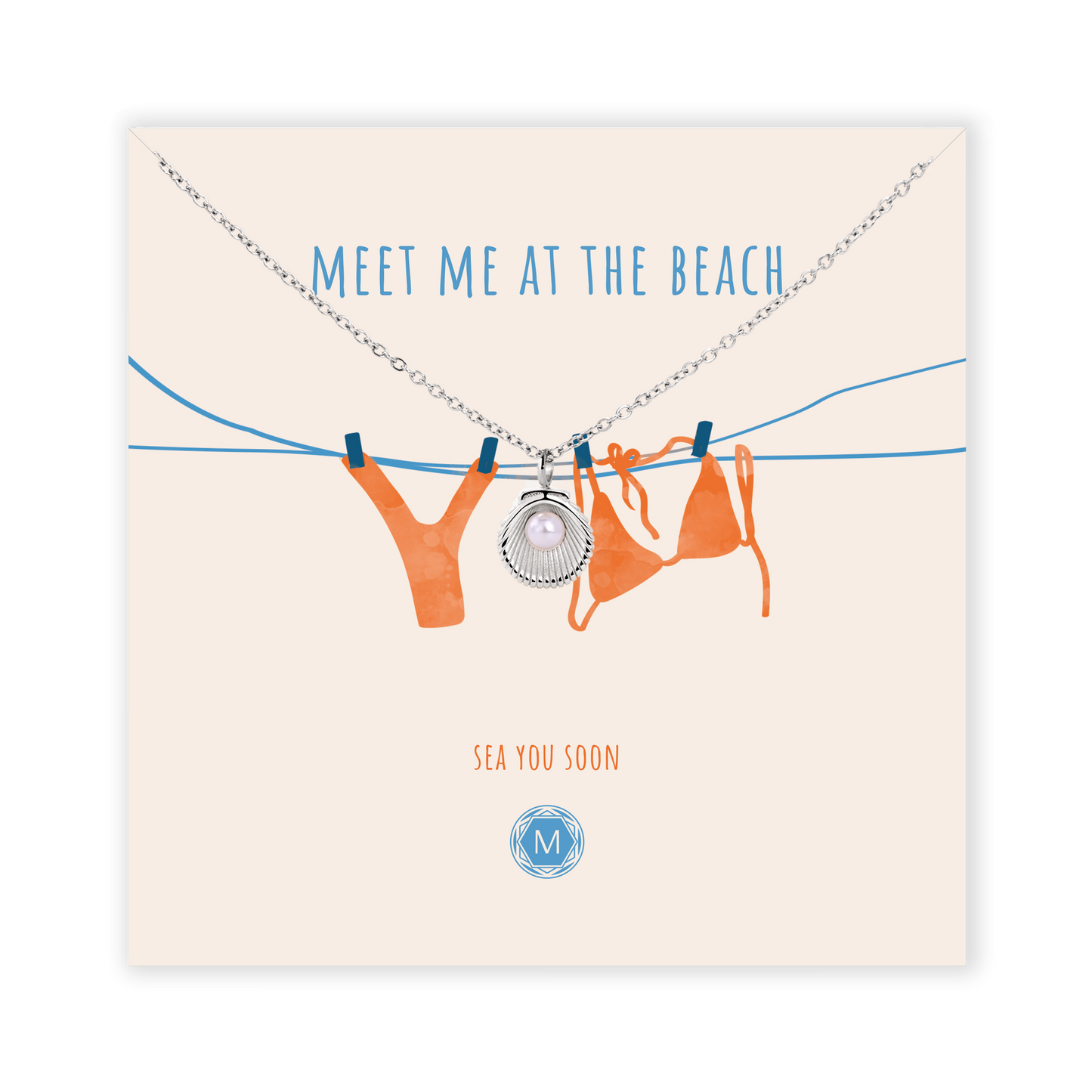 MEET ME AT THE BEACH Halskette