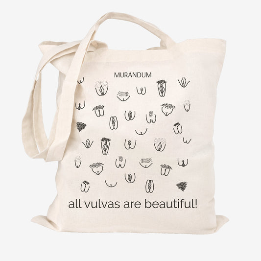 MUR Jutetasche - All vulvas are beautiful