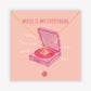MUSIC IS MY EVERYTHING Necklace