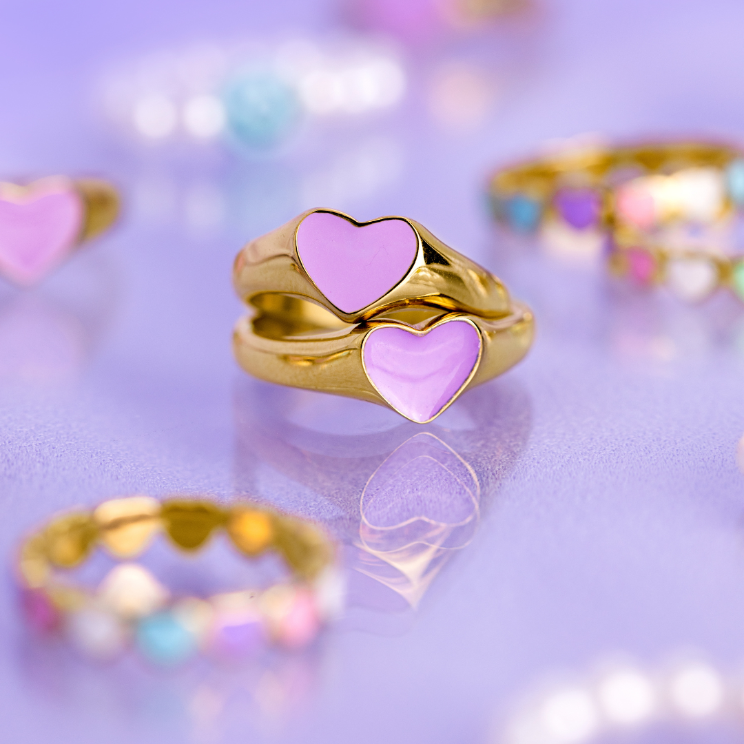 YOU'RE MY BESTIE Ring Rose Gold