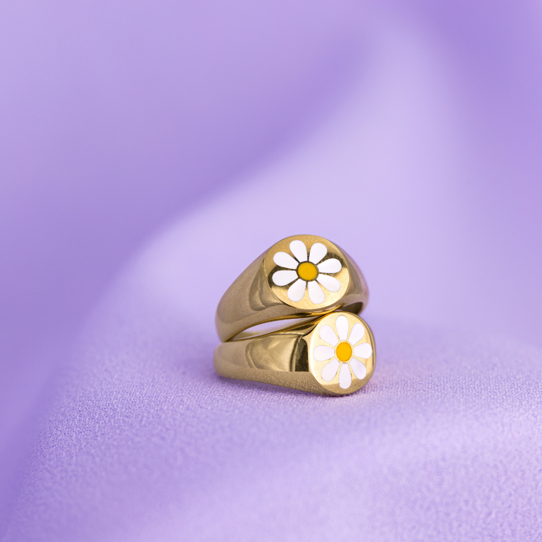 FLOWER CHILD Ring Rose Gold