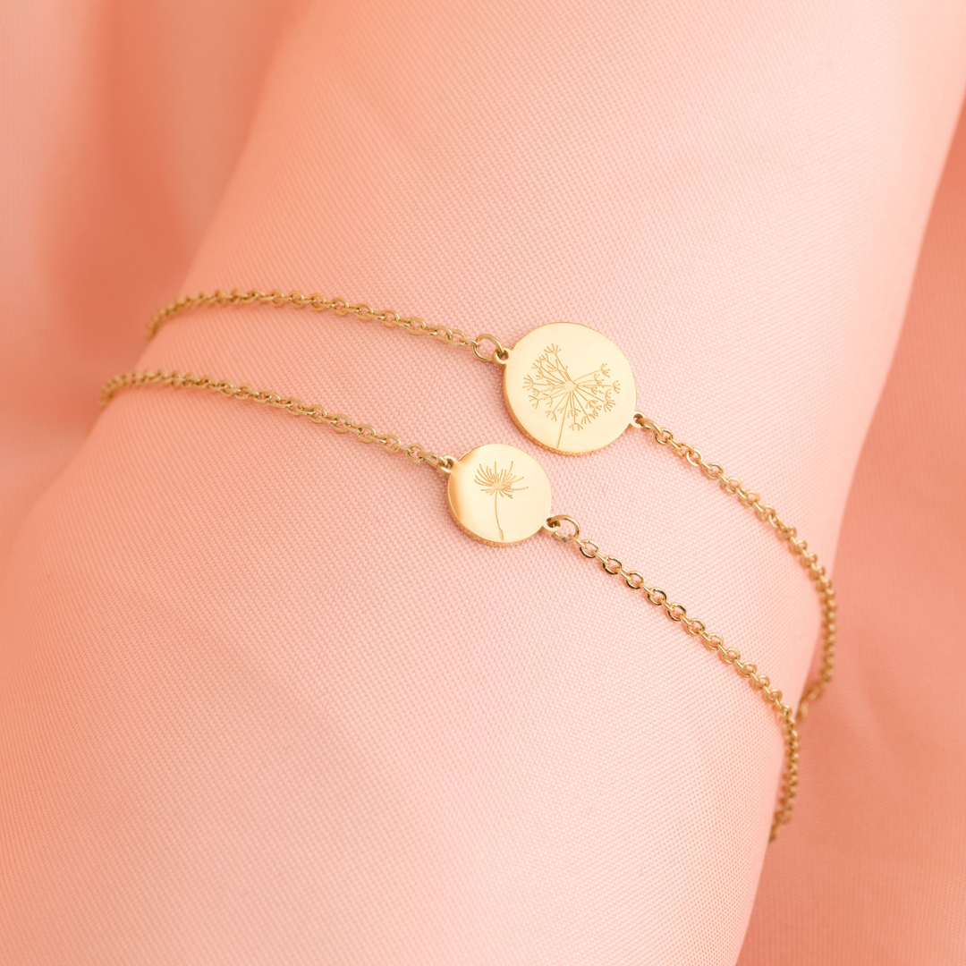 dandelion bracelet – Fleurilègebijoux