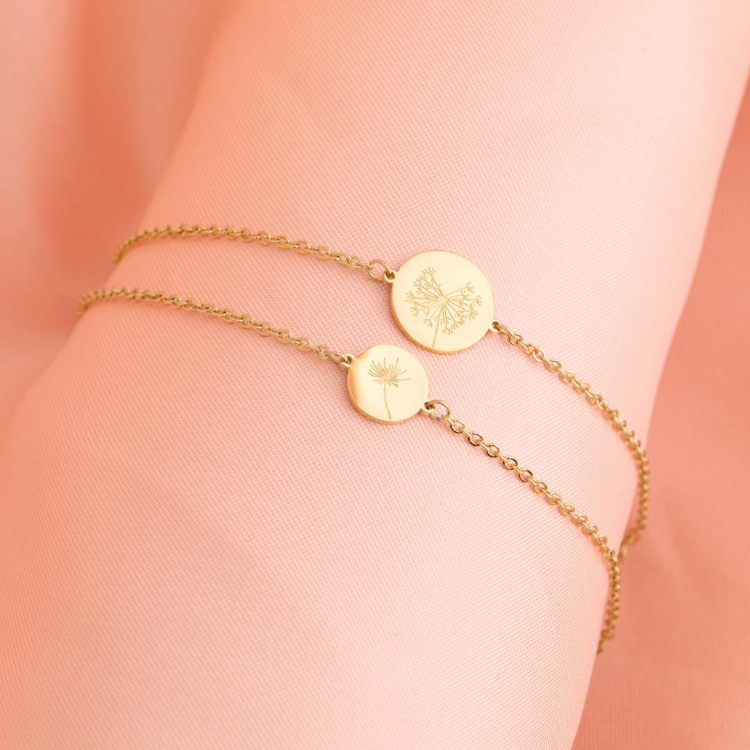 DEAR MOM (DANDELION) 2x Armband