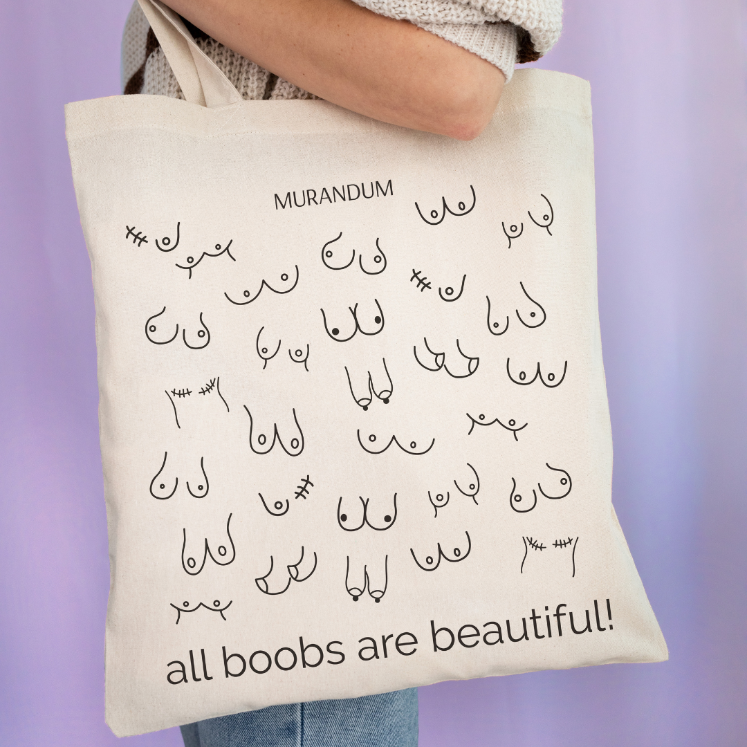 MUR Jutetasche - All boobs are beautiful