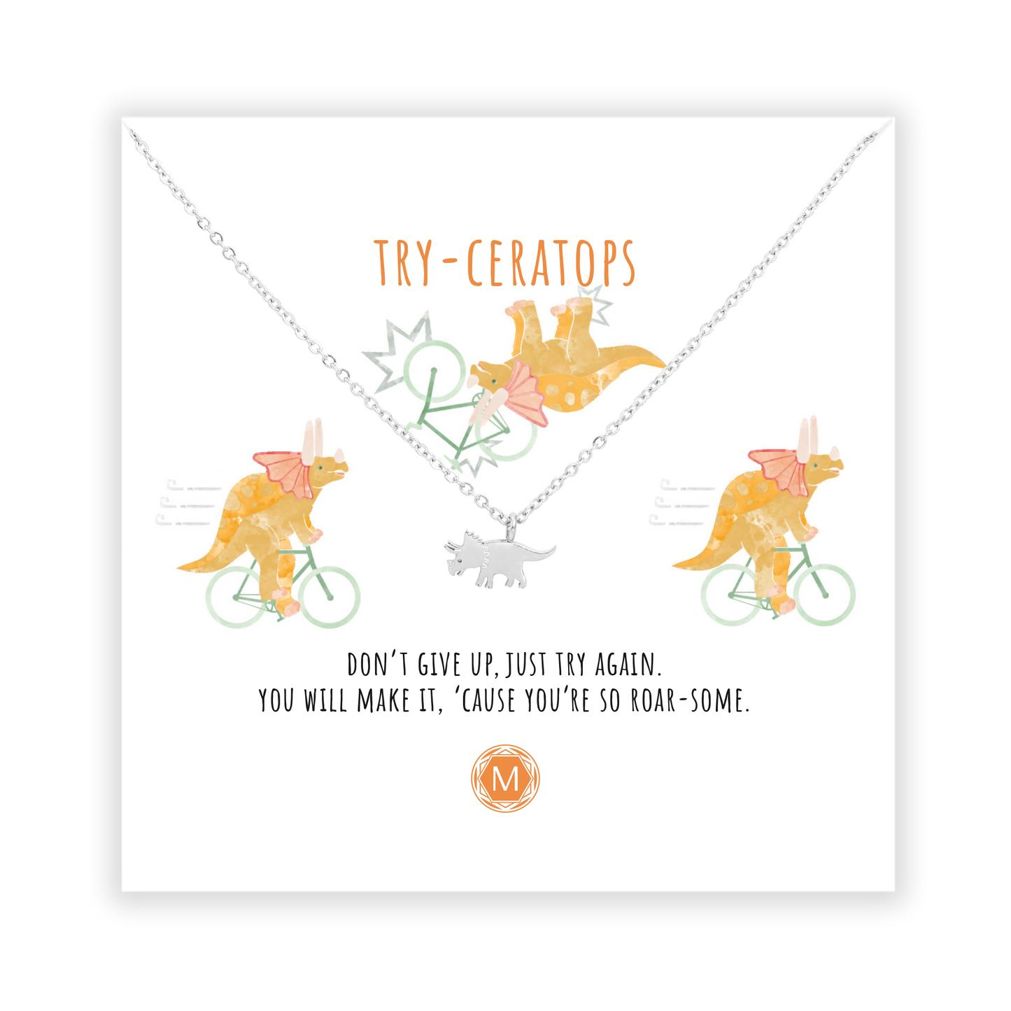 TRICERATOPS Necklace