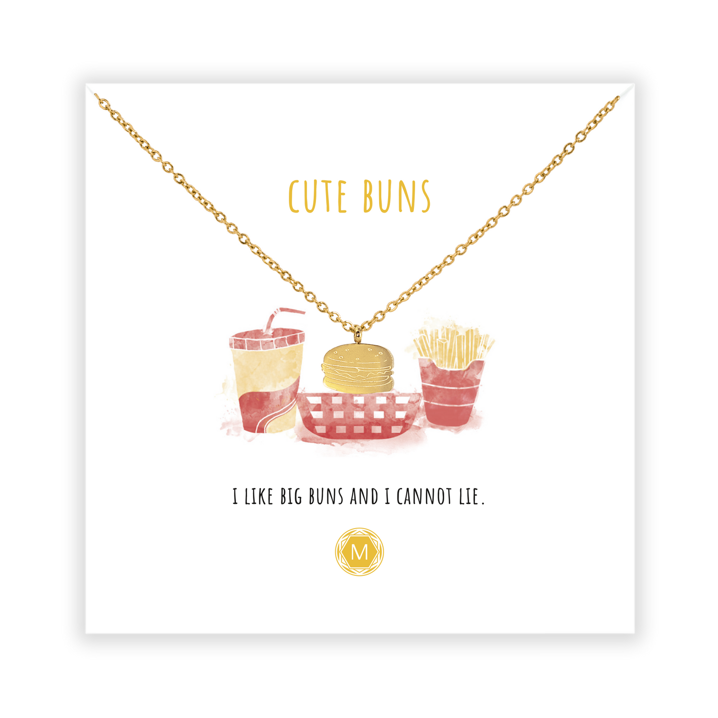 CUTE BUNS Necklace