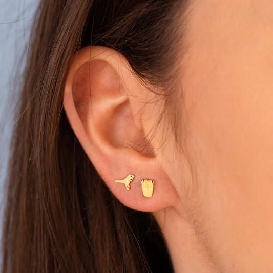 T-Rex Stud Earring