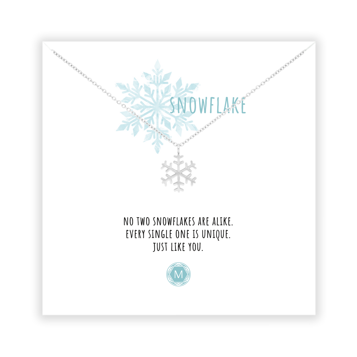 SNOWFLAKE Halskette