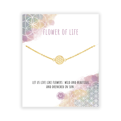 FLOWER OF LIFE Armband