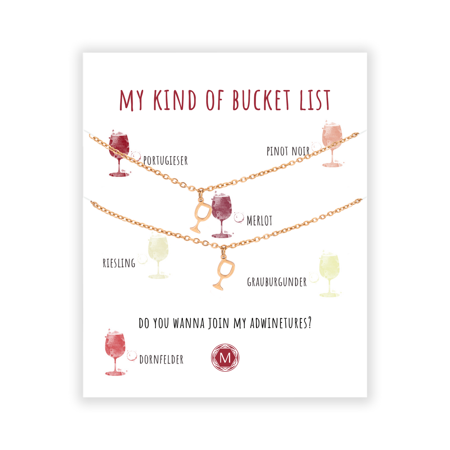 MY KIND OF BUCKET LIST 2x Bracelet