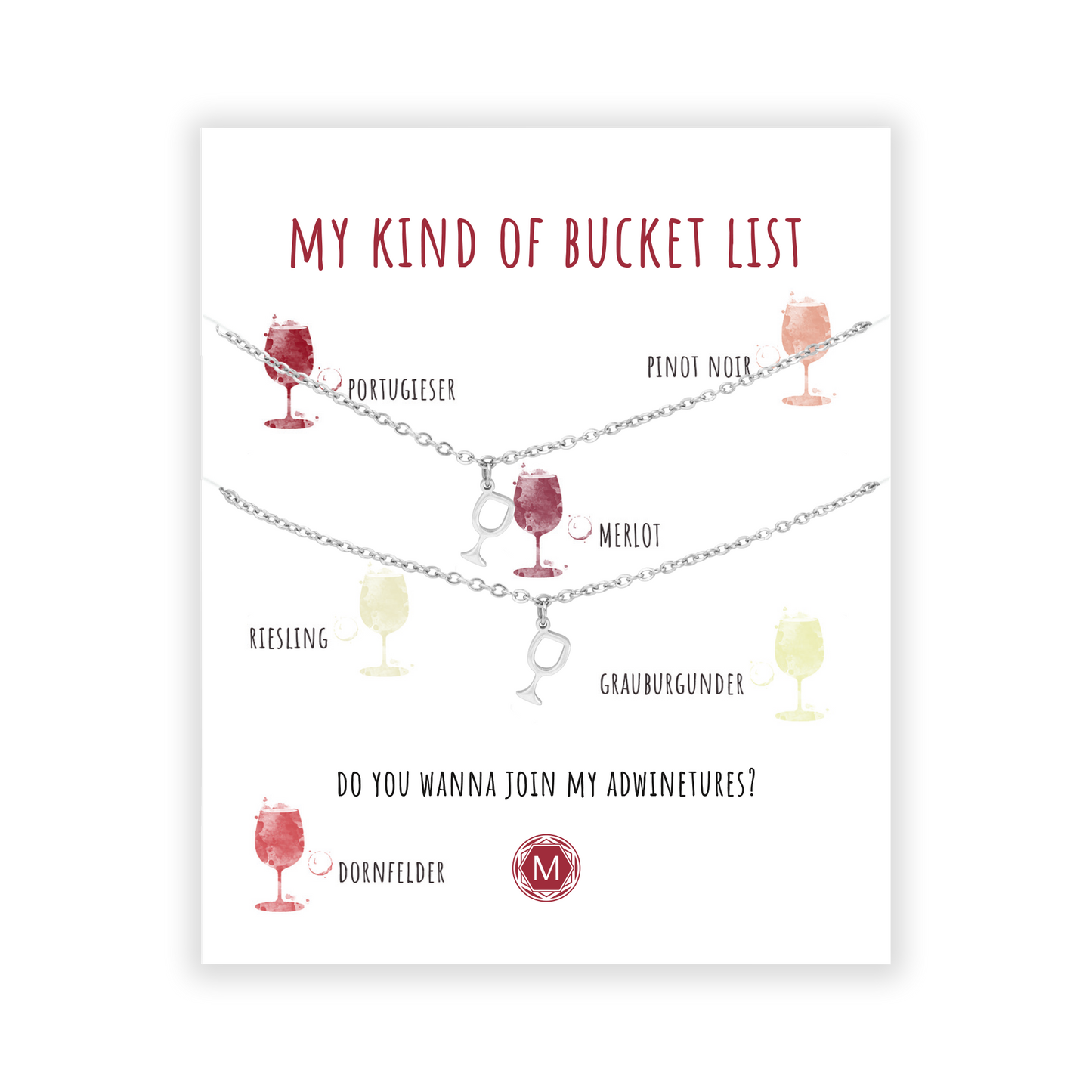 MY KIND OF BUCKET LIST 2x Bracelet