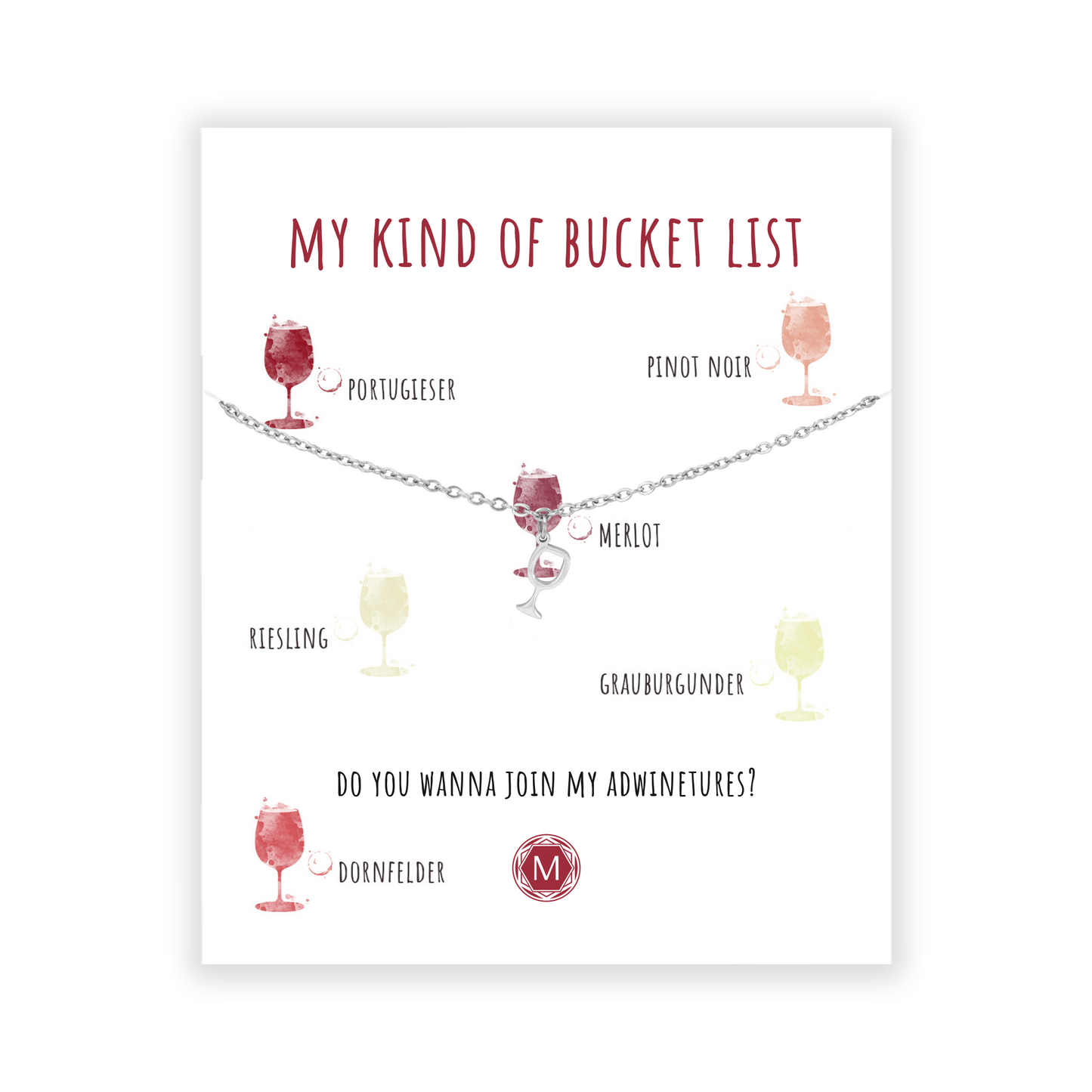 MY KIND OF BUCKET LIST Bracelet